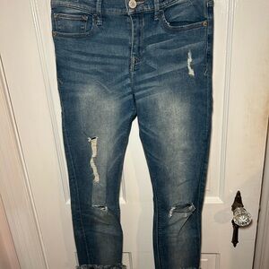 Express Distressed Jeans